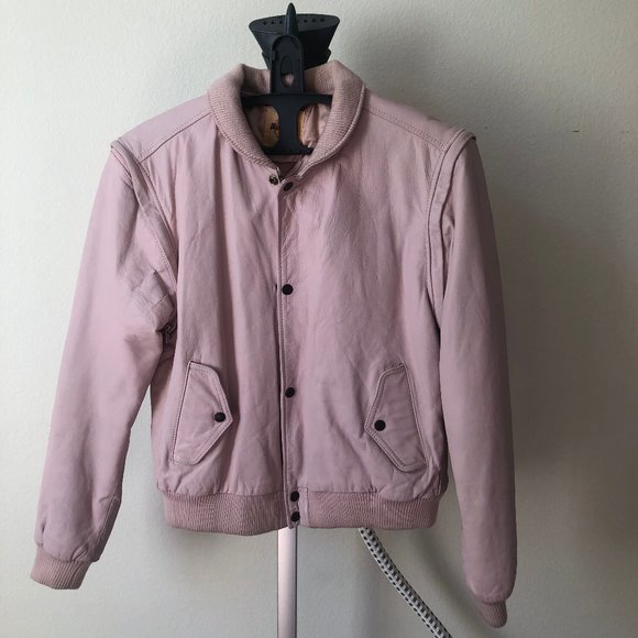 Hard Rock Cafe Blush Pink Motorcycle Riding Jacket - Picture 2 of 8